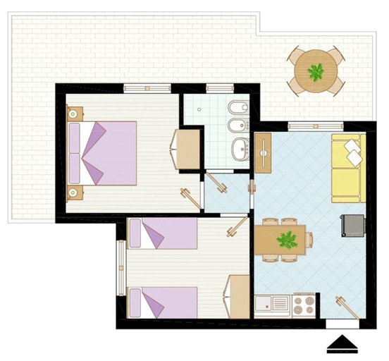 4, Cozy apartment with terrace close to the beach, Venezia