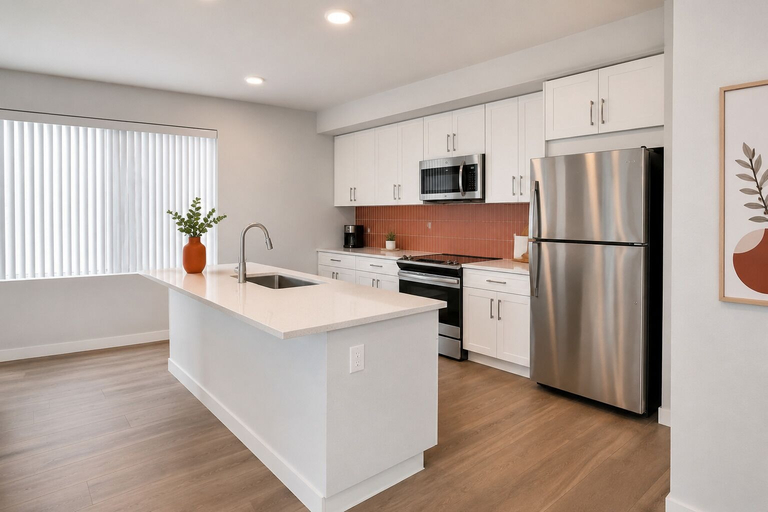 Private kitchen, The Elvara Suites, Toronto