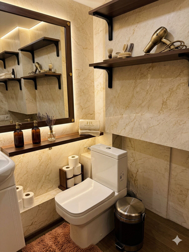 Bathroom 3, Center Apartment Chisinau