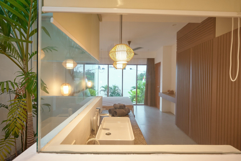 Bathroom, Octo Villas Bali, Badung