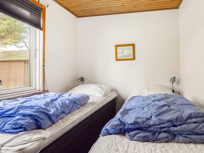 Bedroom 2, 4 Star Holiday Home in Jerup, Frederikshavn