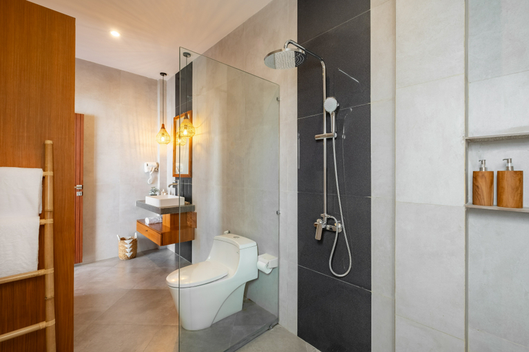 Bathroom 4, Two Bedroom villa Balcony Bliss by SooBali, Gianyar
