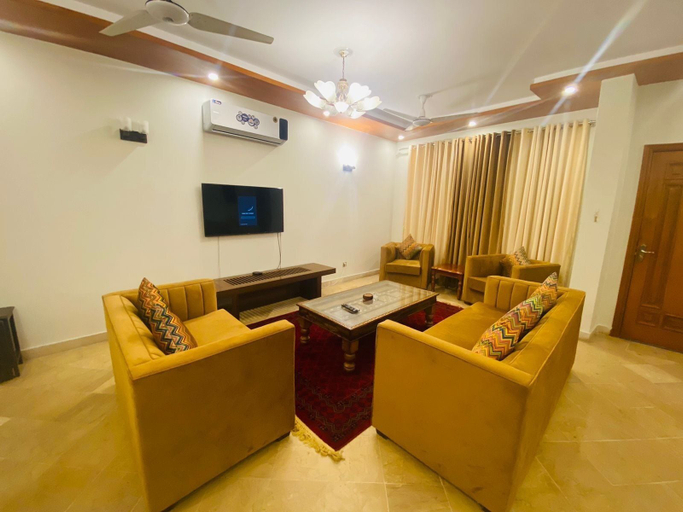 Living area 4, Raza Khan Two bedrooms Millenium Heights, Islamabad