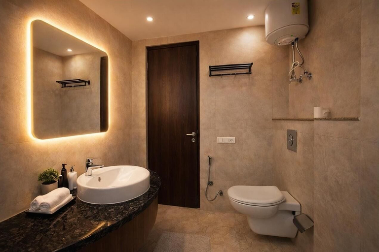 Bathroom 4, NH Skye Suites Hotel, Delhi