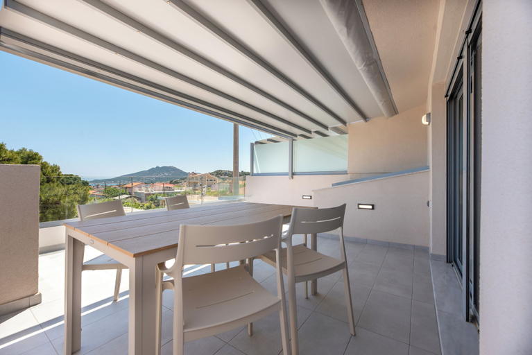 Balcony 5, Aether Suites Near Athens Airport by SEM, Attica