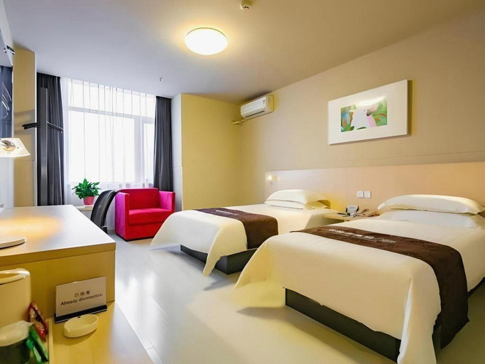 Bedroom 3, Jinjiang Inn Yangling High Speed Railway Station, Xianyang
