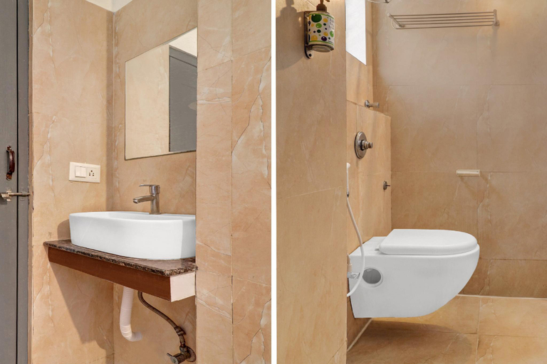 Bathroom 3, Capital O Qualia Gachibowli, Hyderabad