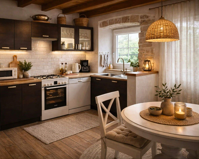 Private kitchen, House Ivana, Kršan