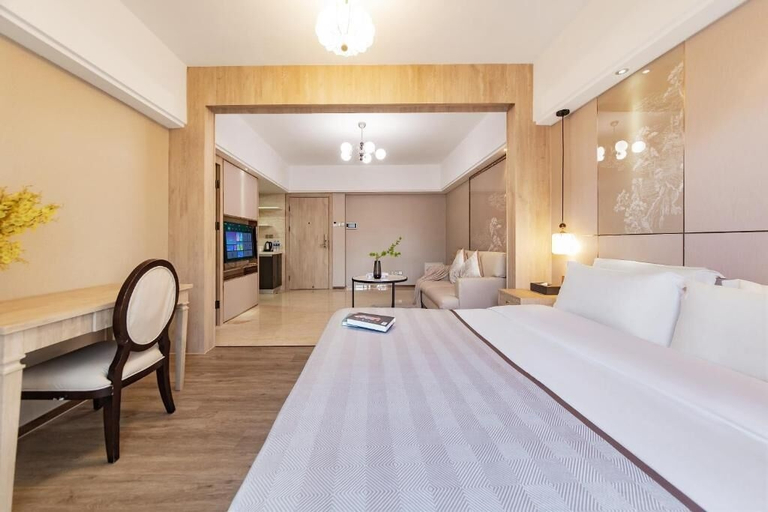 Room 2, Yumi Apt Foshan Zumiao Metro Station, Foshan