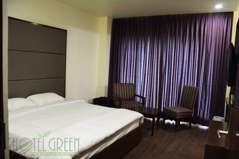Bedroom, Green Hotel & Restaurant, Pathankot