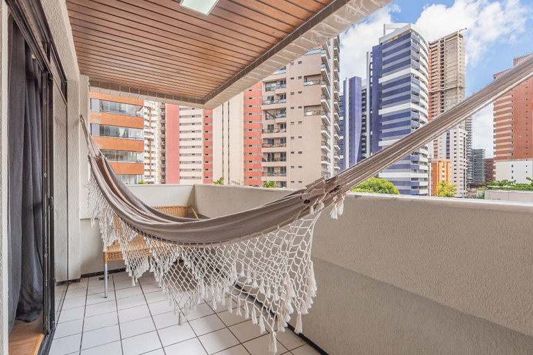 Terrace/patio 2, Fortaleza Flat #304 - Flat in Iracema by Carpediem, Fortaleza