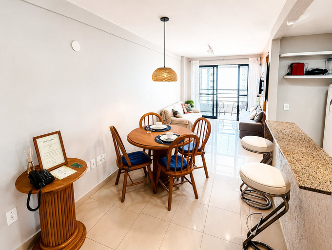 Interior 2, Hosts BR - Flat Vista Mar no Meireles, Fortaleza