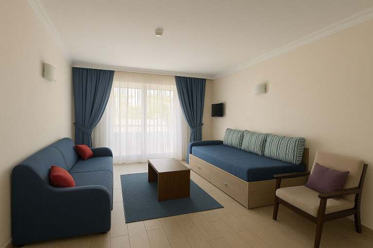 Living area 2, Doruk Hotel and Suites, Marmaris