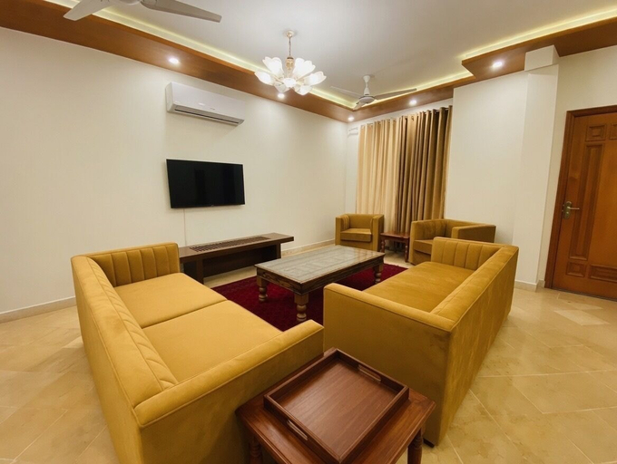 Living area 3, Raza Khan Two bedrooms Millenium Heights, Islamabad
