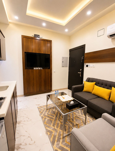 Living area 2, Open servicied apartments