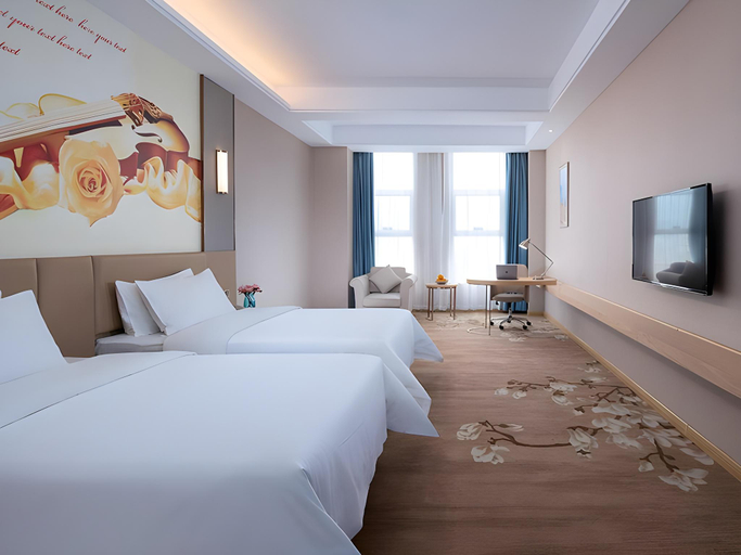 Bedroom 2, Vienna Hotel Jinan Railway Station, Jinan