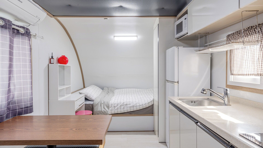 Bathroom 4, Gangneung Good Camping Caravan Pension, Gangneung