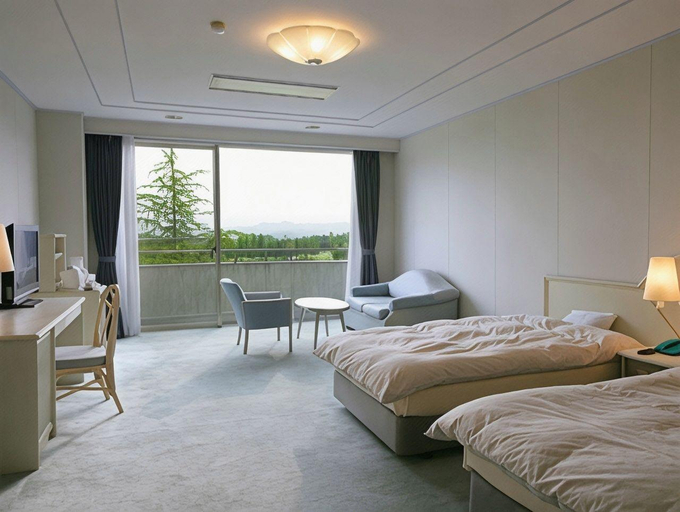 Bedroom, Shizu Hills Hotel, Hitachiōmiya