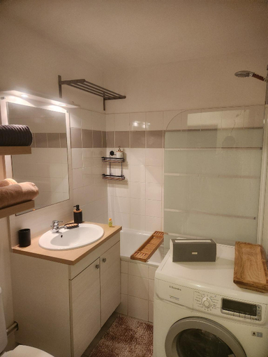 Bathroom 4, Suite Eden Spa, Appart’hôtel bien être , Patio, Pas-de-Calais