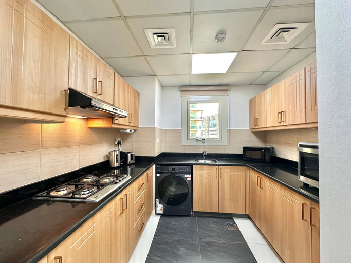 Private kitchen 2, 2 Bedroom APT in Elite Sports Residence, Dubai