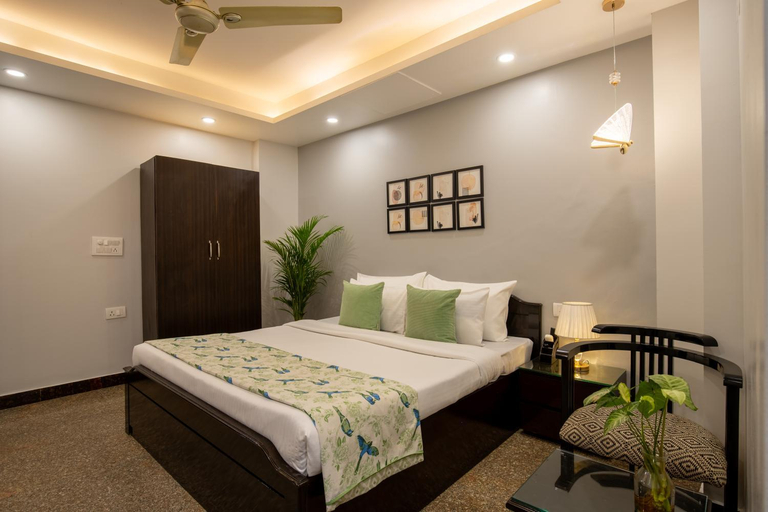 Bedroom, BedChambers Serviced Apartments, Sector 38, Gurgaon