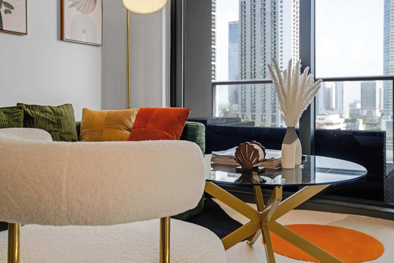 Interior 2, Downtown Miami 2BR Skyline Bay View Balcony Corner Suite Luxepad, Miami-Dade