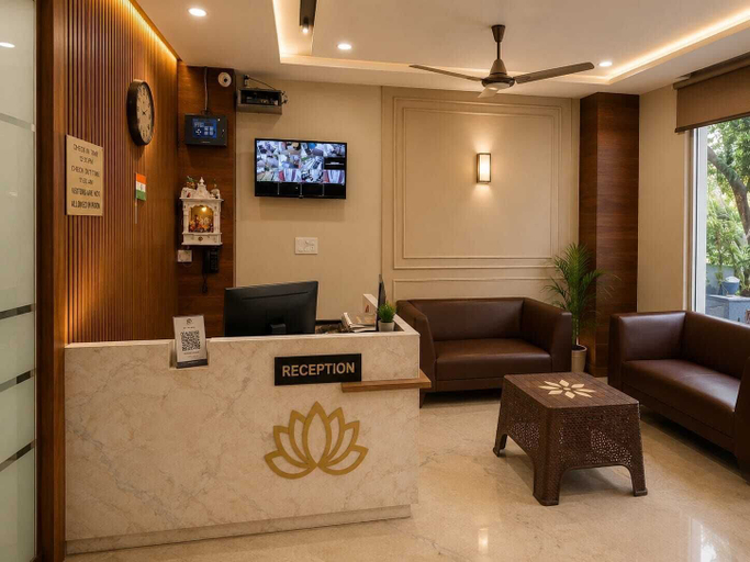 Lobby 4, Hotel Lotus Palace, Lucknow