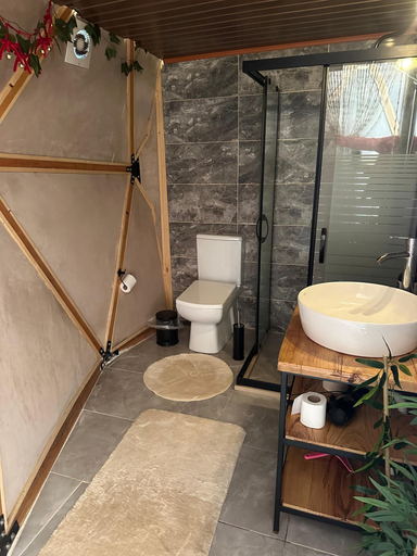 Bathroom 3, Valley Domes, Çamlıhemşin