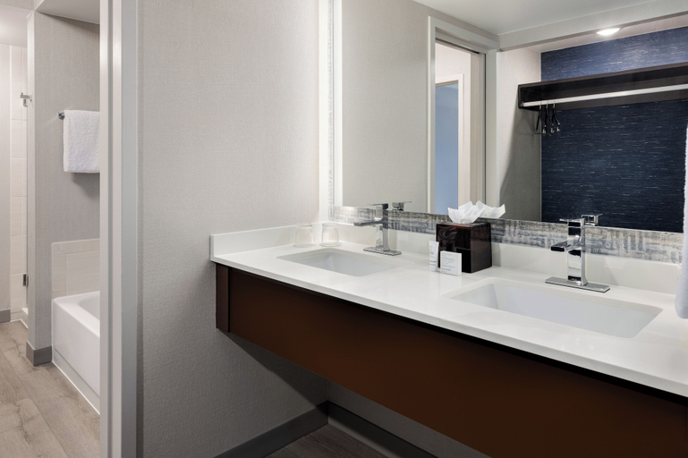 Bathroom 5, Chicago Marriott Suites Deerfield, Lake