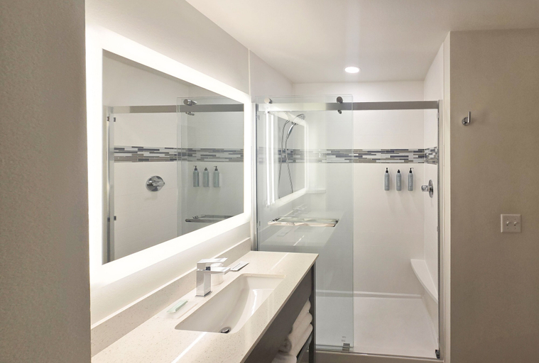 Bathroom 5, Courtyard by Marriott Eugene Downtown, Lane