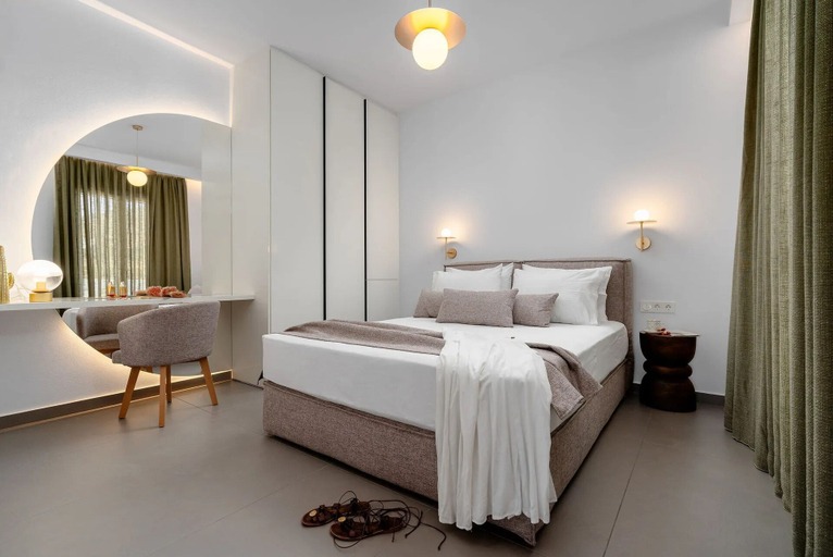 Bedroom 3, Thalelion Villa Private Pool and Jacuzzi, South Aegean