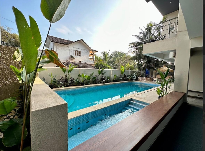 Pool 2, WaveCrest Morjim By Joy Stays, North Goa