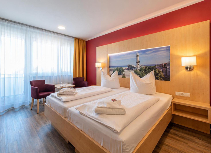 Bedroom 2, Hotel an der Stadthalle Rostock-Hbf, Rostock