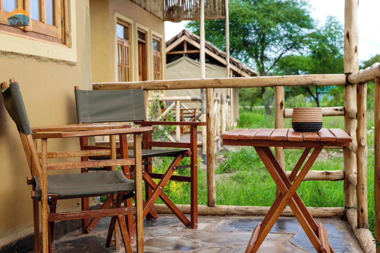 Outdoor dining 2, Amboseli Wildebeest Camp, Kajiado South