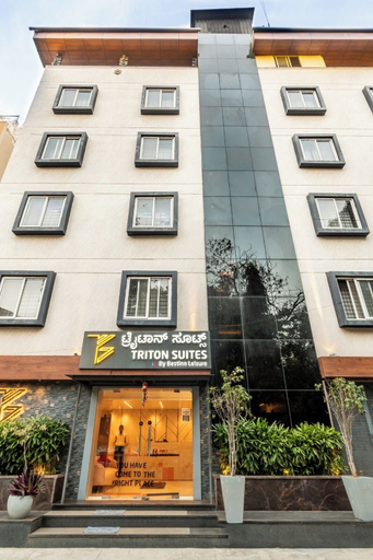 Exterior detail, Triton Suites By Bestinn Leisure, Bangalore