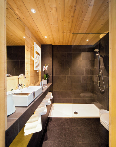 Bathroom 5, Glacier Hotel Grawand, Bolzano