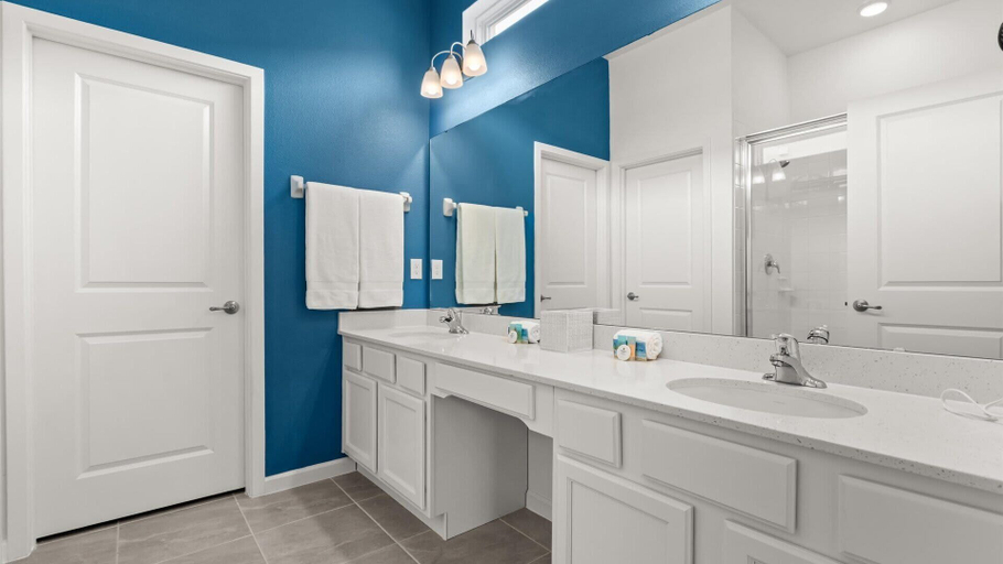 Bathroom 4, Upstay Resort Villa - Pool, Hot Tub, Sleeps 27, Osceola