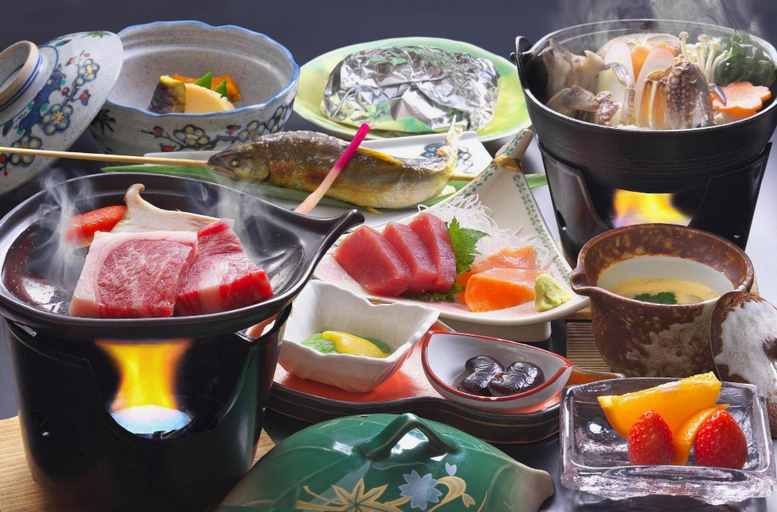 Food & Drinks, Matsunoi Ryokan, Kusatsu