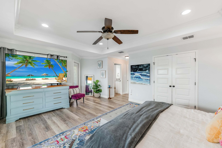 Bedroom, Sunrise Paradise - Pet Friendly! Community Pool!, Nueces