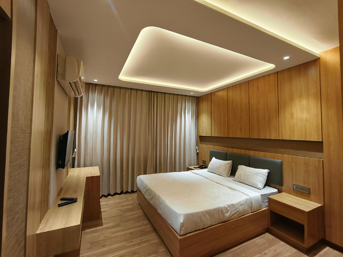 Bedroom 2, Hotel Sanket Inn, Wakad, Pune, Pune