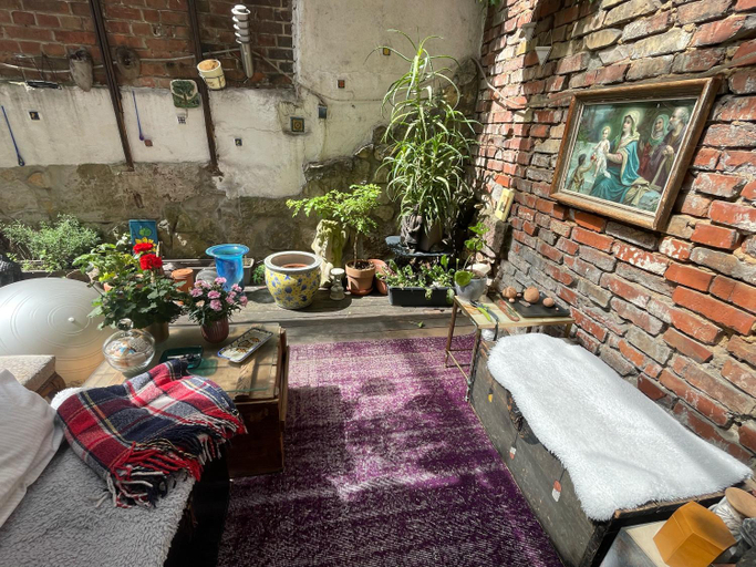 Balcony/terrace, Zimmer in Kunstlerwohnung, Stuttgart