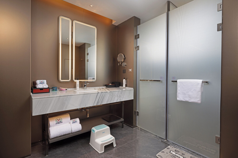Bathroom 5, Wanda Yi Beijing Qianmen, Beijing