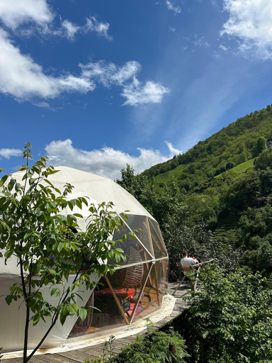 Property grounds, Valley Domes, Çamlıhemşin