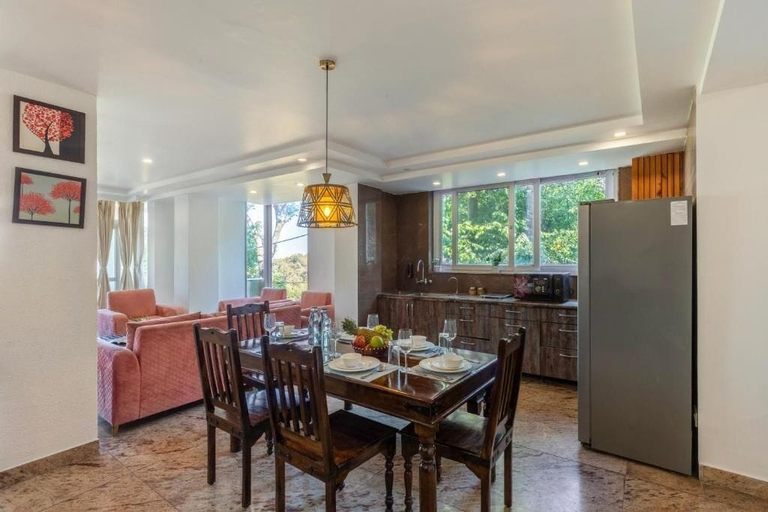 Dining 2, Alaya Stays Live Life 2BHK Apartment, Solan