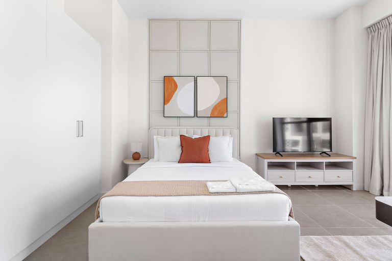 Room 5, Silkhaus Chic Studio Pixel Tower Private Beach, Abu Dhabi City