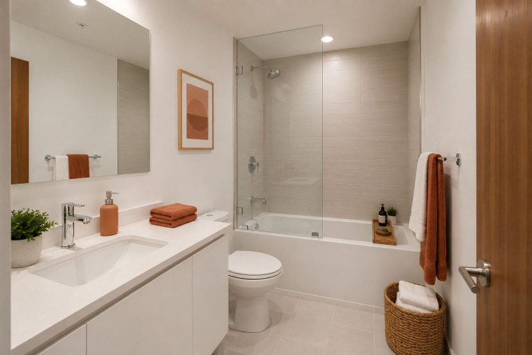 Bathroom, The Iceboat Luxe Stay, Toronto