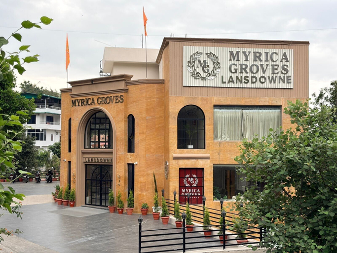 Front of property 3, Myrica Groves Lansdowne, Garhwal