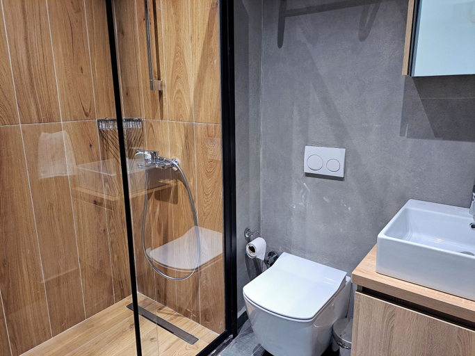 Bathroom 4, Bodrum Akkartal Panoramic Konaklama Tesisi, Bodrum