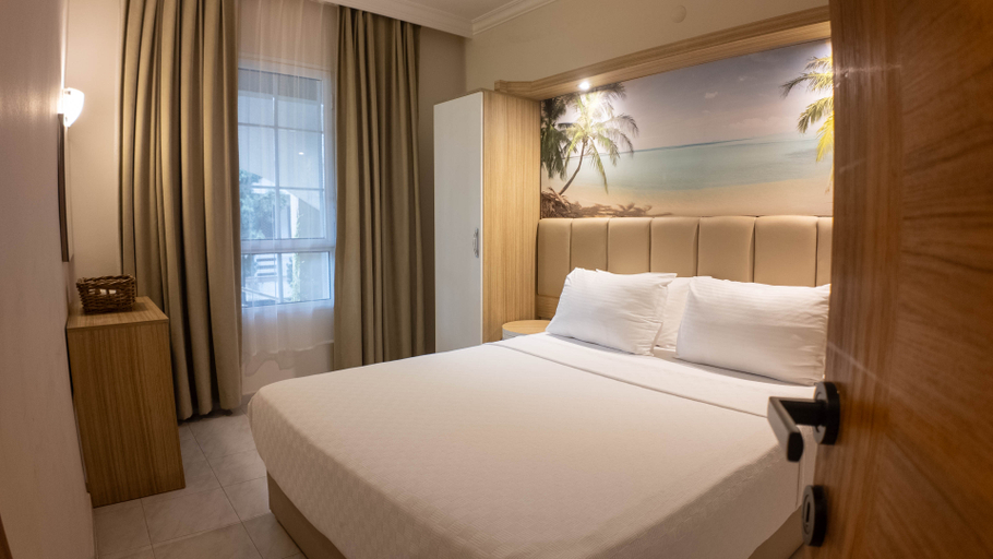 Bedroom, Asya Blue Apartments, Marmaris