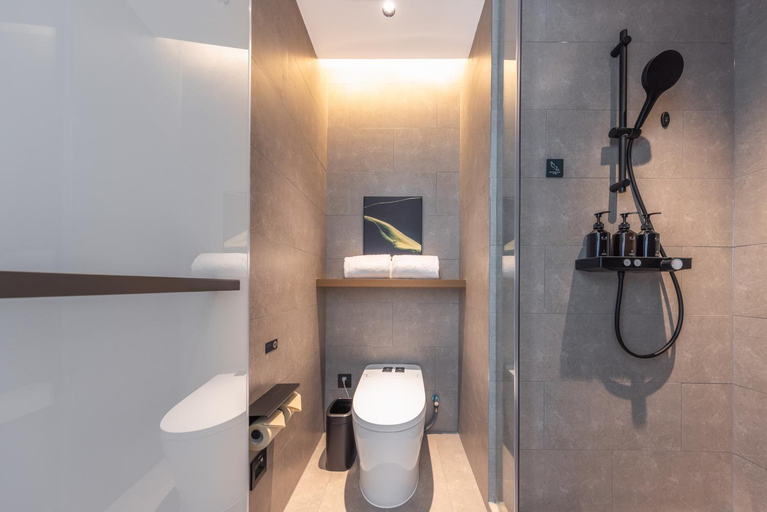 Bathroom 3, Atour Hotel Nanchang Xiaolan Yingbin Middle Avenue, Nanchang